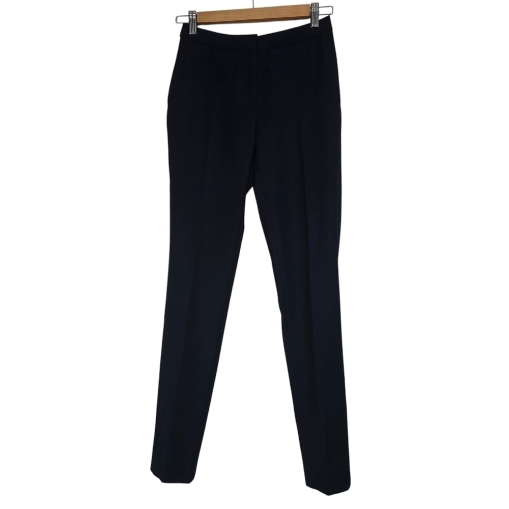 Reiss Navy Blue Skinny Trousers Skinny leg pants mid-rise